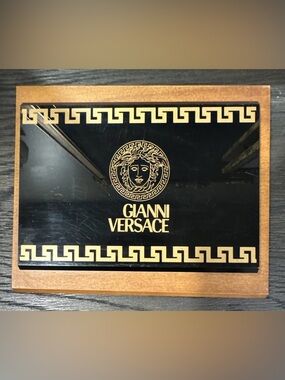 Gianni Versace Vintage license Plaque Meduca